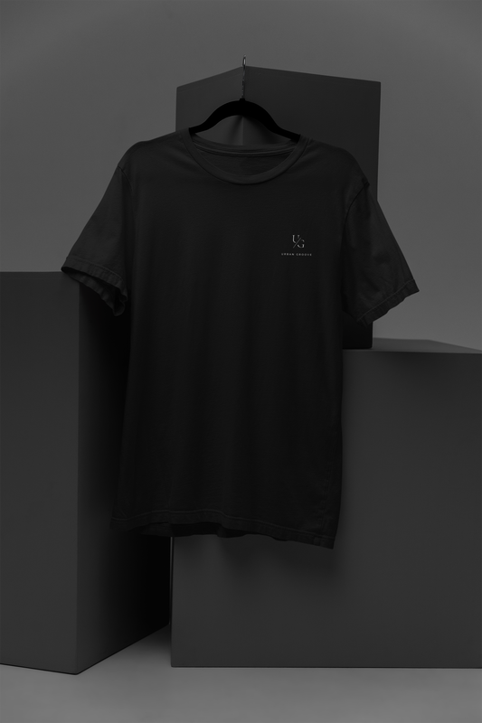 Round Neck Solid Black