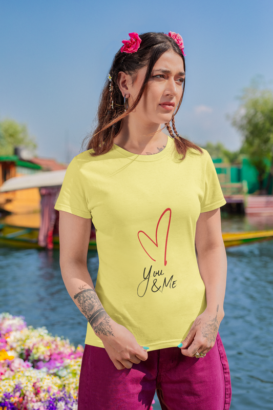 You and Me Round Neck T-Shirt