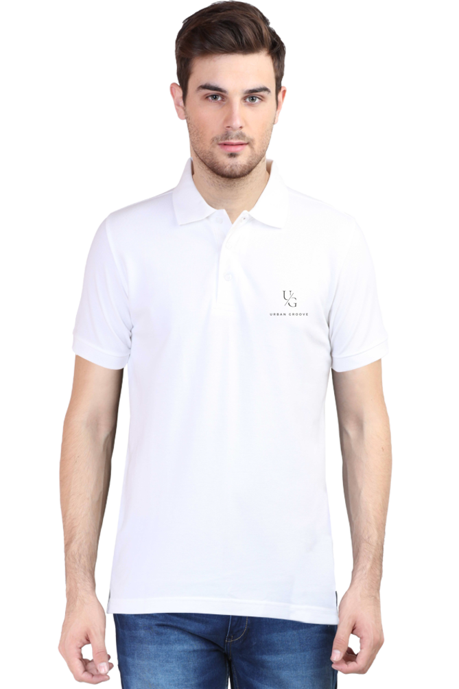 Polo T-Shirt Urban Groove White