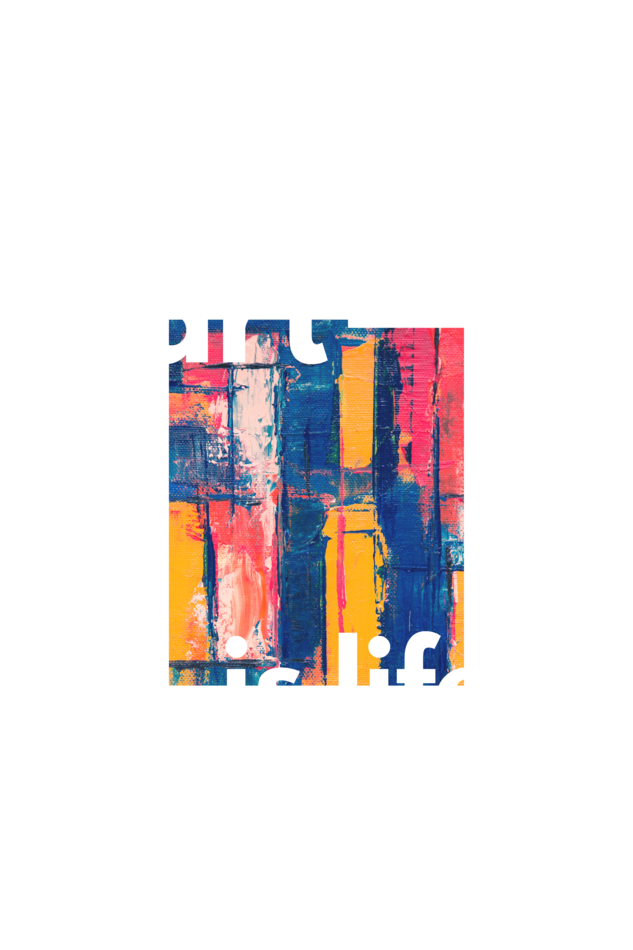 Art Is Life Oversized Classic T-Shirt