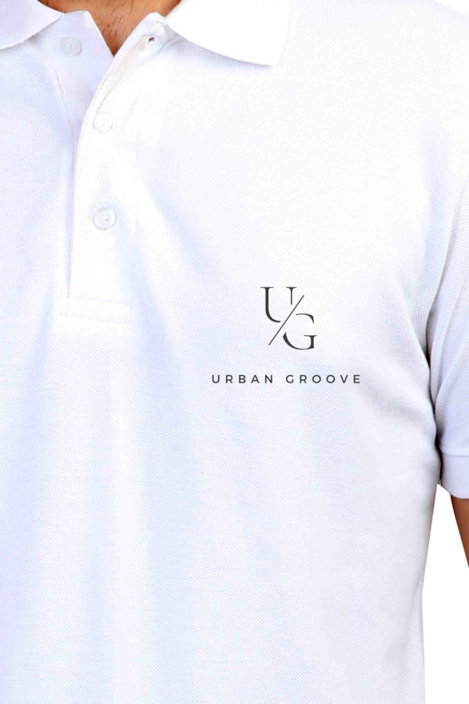 Polo T-Shirt Urban Groove White