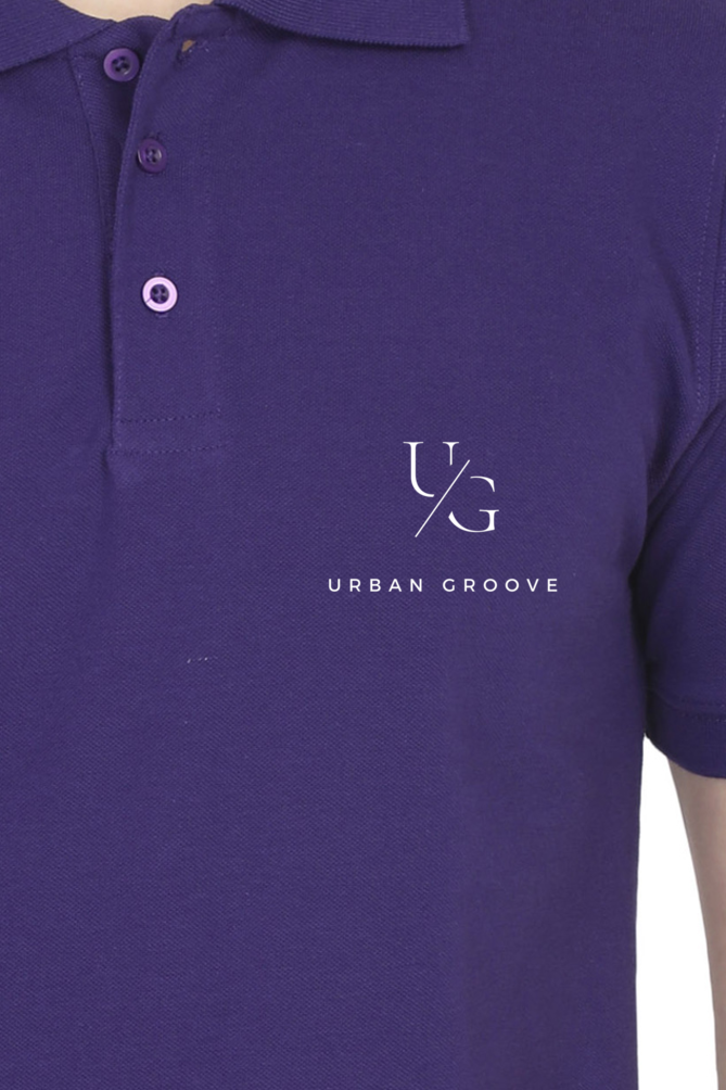 Polo T-Shirt Urban Groove Purple