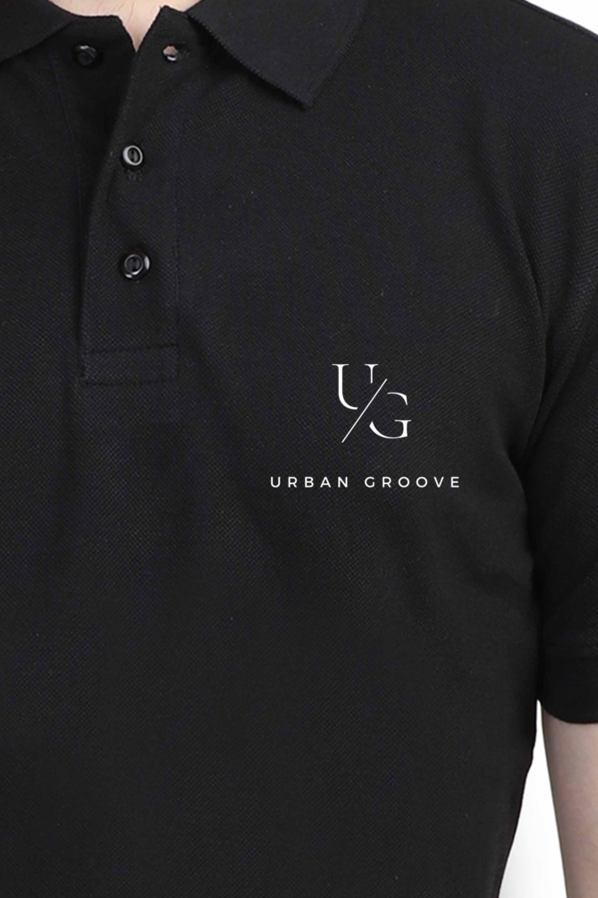 Polo T-Shirt Urban Groove Black