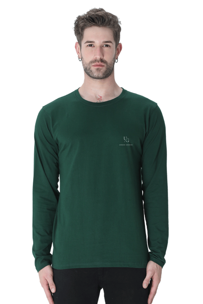 Full Sleeve T-Shirt Bottle Green