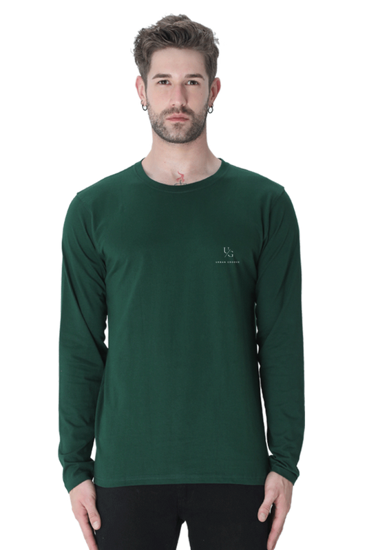 Full Sleeve T-Shirt Bottle Green